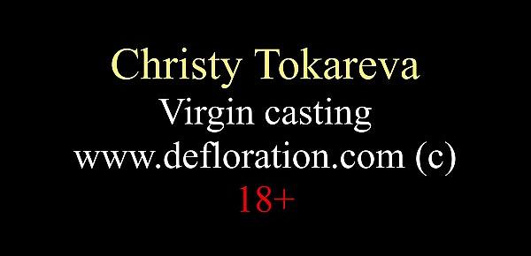  Christy Tokareva super hot blonde virgin babe big tits masturbates